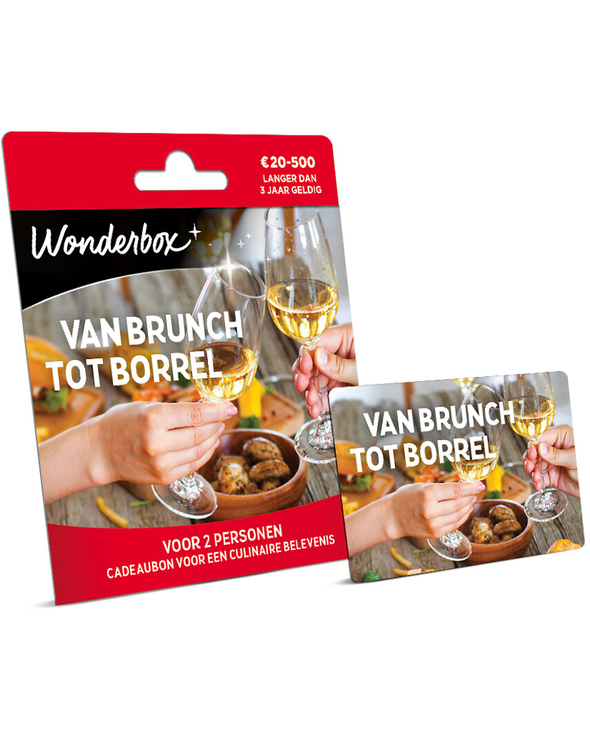 Van Brunch tot Borrel