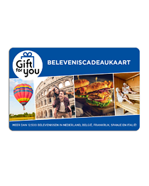 Beleveniscadeaukaart