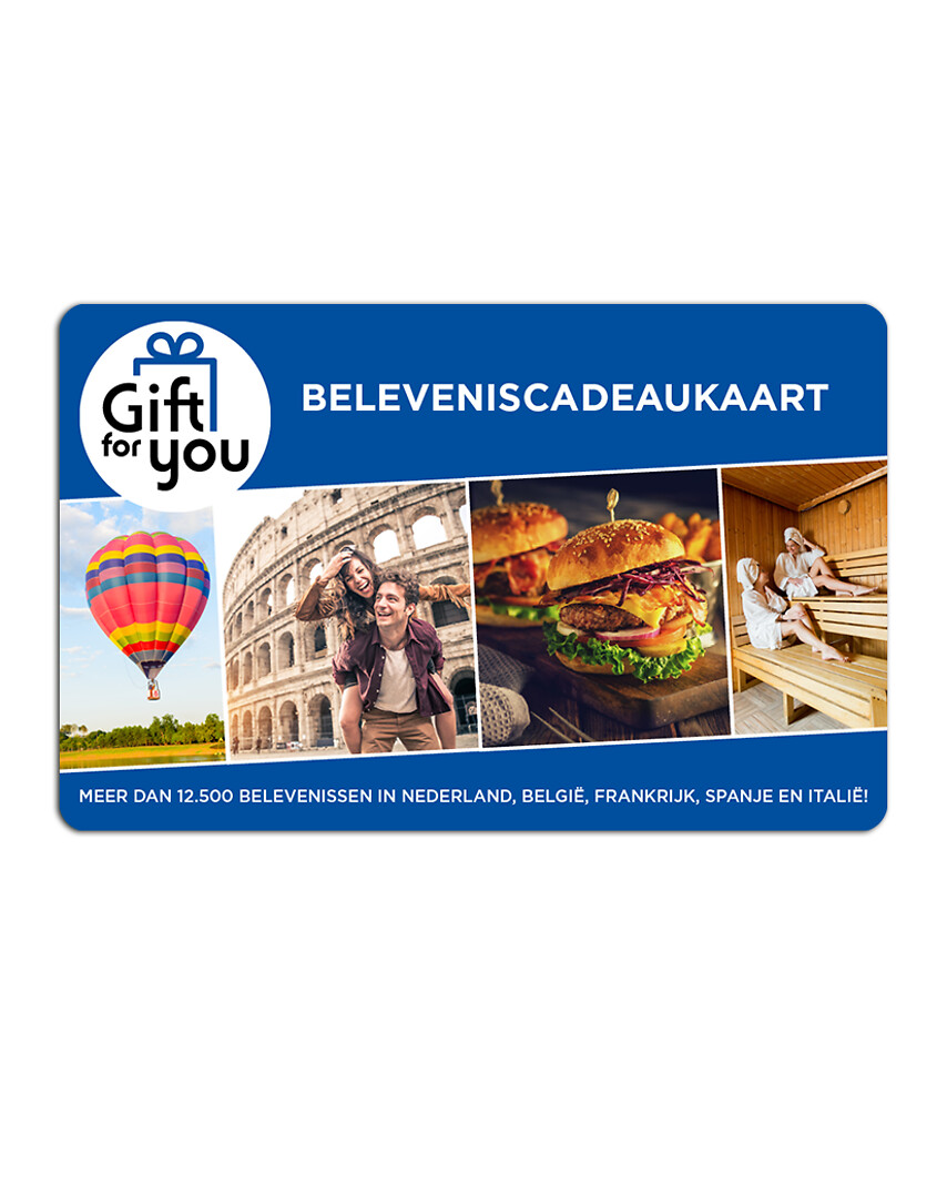 Beleveniscadeaukaart