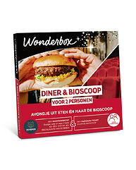 Diner & bioscoop voor 2 personen